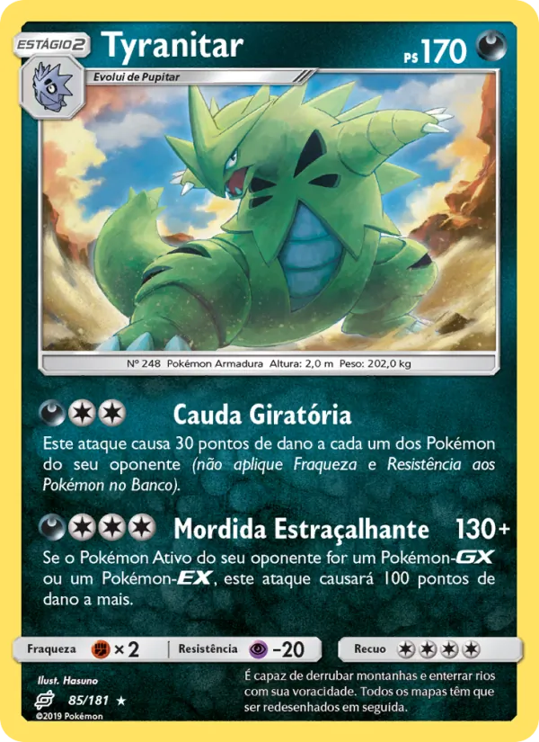 Tyranitar (Team Up #85/181)