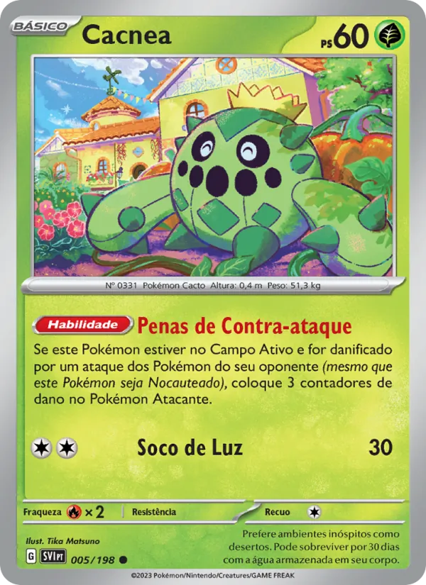Cacnea (Scarlet & Violet #005/198)