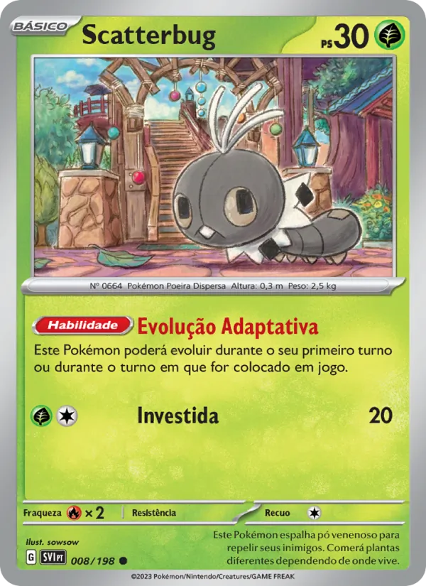 Scatterbug (Scarlet & Violet #008/198)