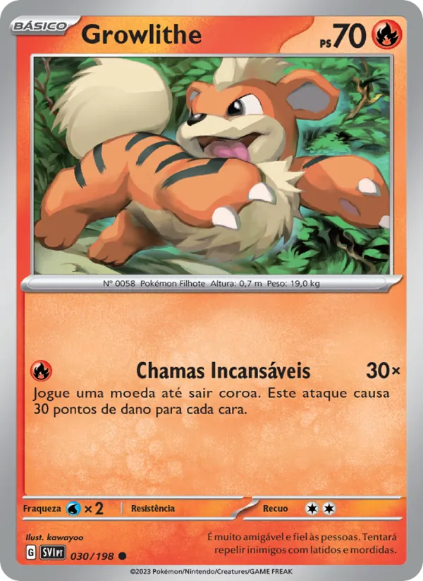 Growlithe (Scarlet & Violet #030/198)