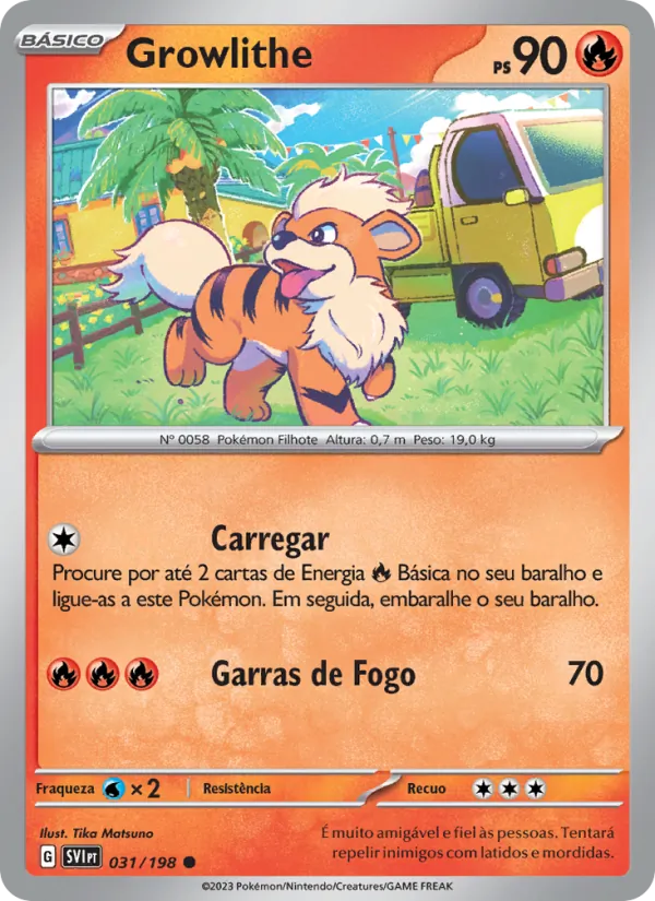 Growlithe (Scarlet & Violet #031/198)
