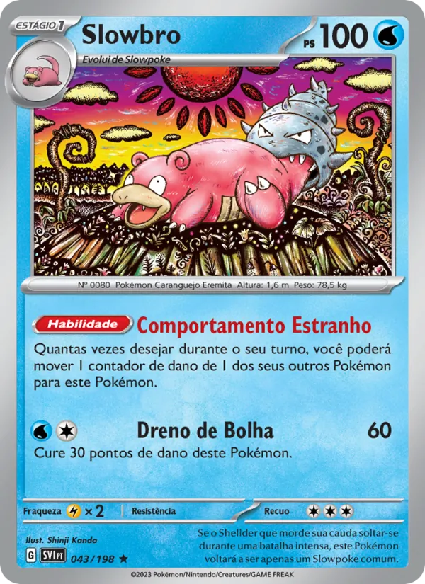 Slowbro (Scarlet & Violet #043/198)