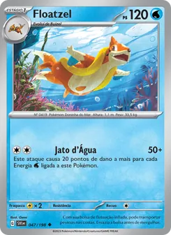 Floatzel (Scarlet & Violet #047/198)