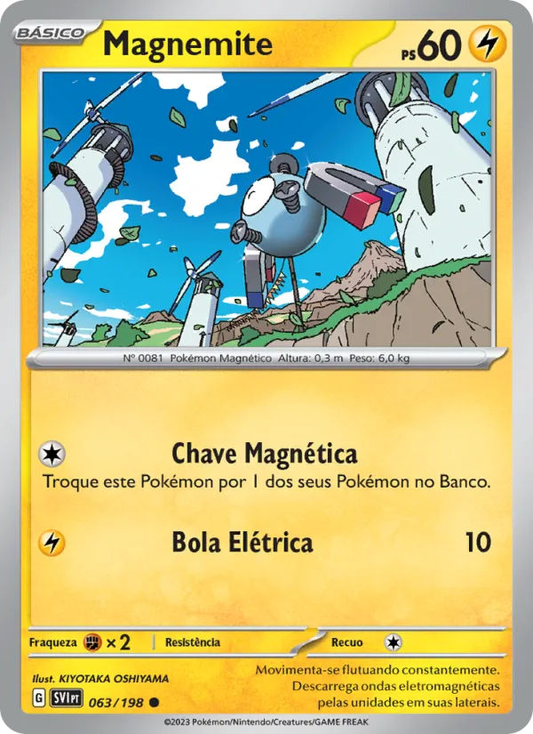 Magnemite (Scarlet & Violet #063/198)