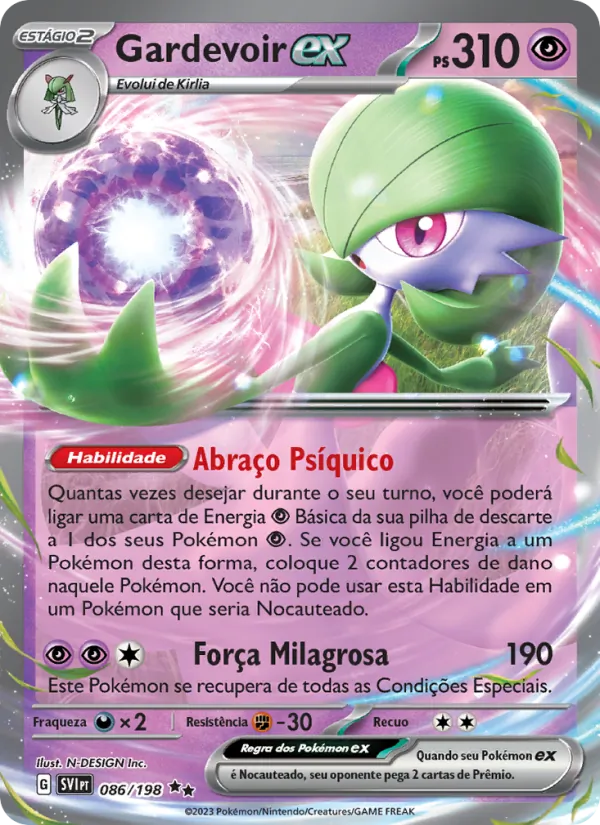 Gardevoir ex (Scarlet & Violet #086/198)
