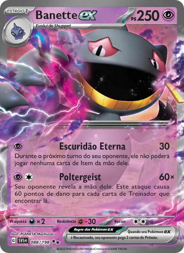 Banette ex (Scarlet & Violet #088/198)