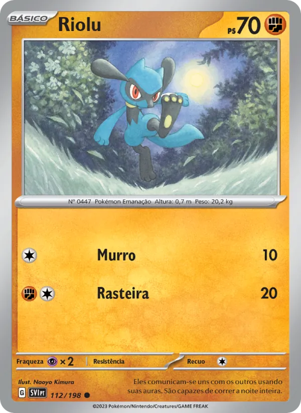 Riolu (Scarlet & Violet #112/198)