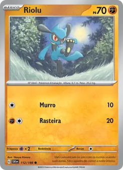 Riolu (Scarlet & Violet #112/198)