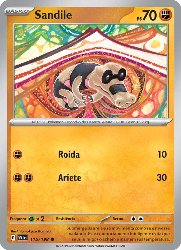 Sandile (Scarlet & Violet #115/198)