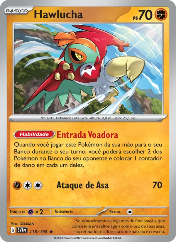 Hawlucha (Scarlet & Violet #118/198)