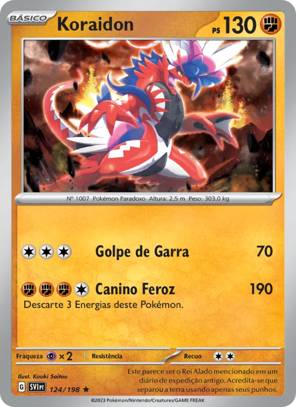 Koraidon (Scarlet & Violet #124/198)