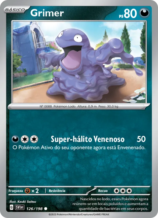 Grimer (Scarlet & Violet #126/198)