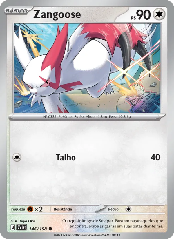 Zangoose (Scarlet & Violet #146/198)