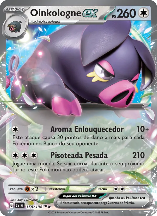 Oinkologne ex (Scarlet & Violet #158/198)