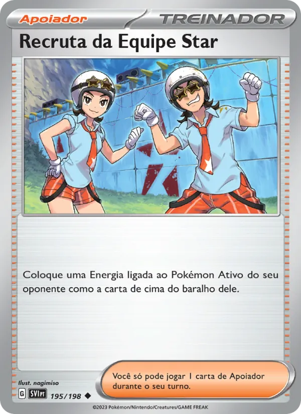 Recruta da Equipe Star (Scarlet & Violet #195/198)