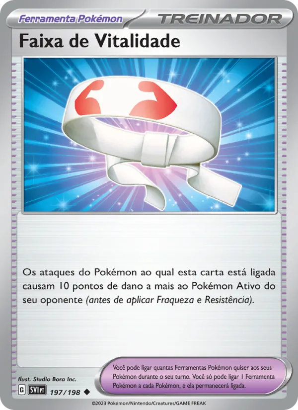 Faixa de Vitalidade (Scarlet & Violet #197/198)