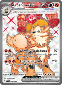 Arcanine ex (Scarlet & Violet #224/198)