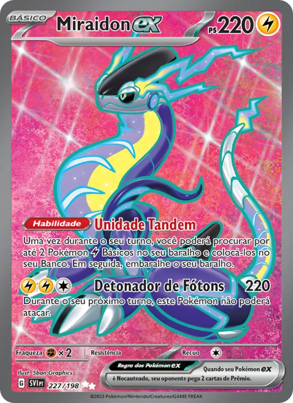 Miraidon ex (Scarlet & Violet #227/198)