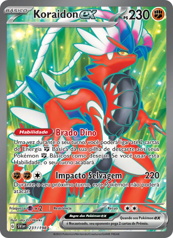 Koraidon ex (Scarlet & Violet #231/198)