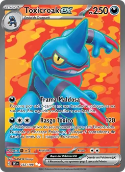 Toxicroak ex (Scarlet & Violet #232/198)