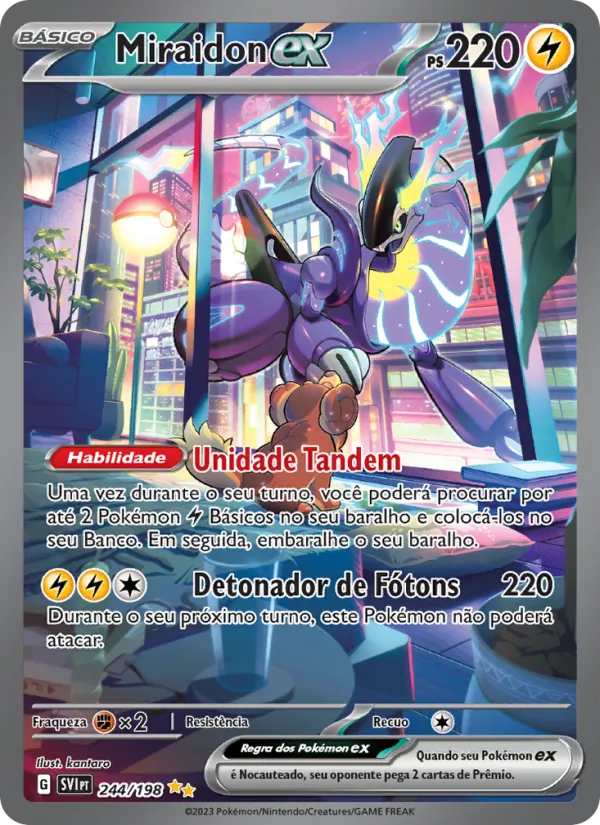 Miraidon ex (Scarlet & Violet #244/198)