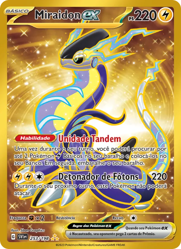 Miraidon ex (Scarlet & Violet #253/198)