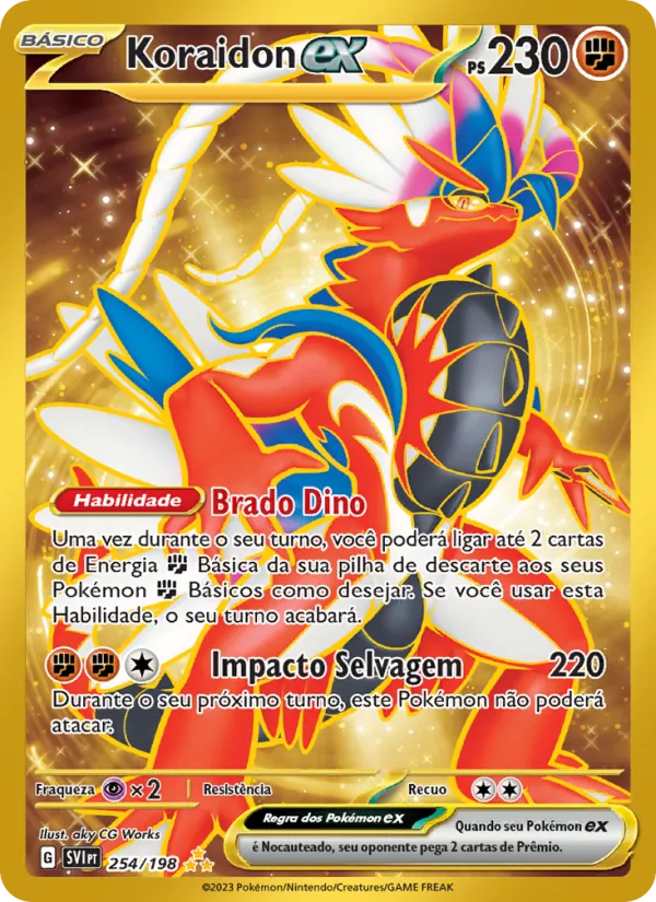 Koraidon ex (Scarlet & Violet #254/198)