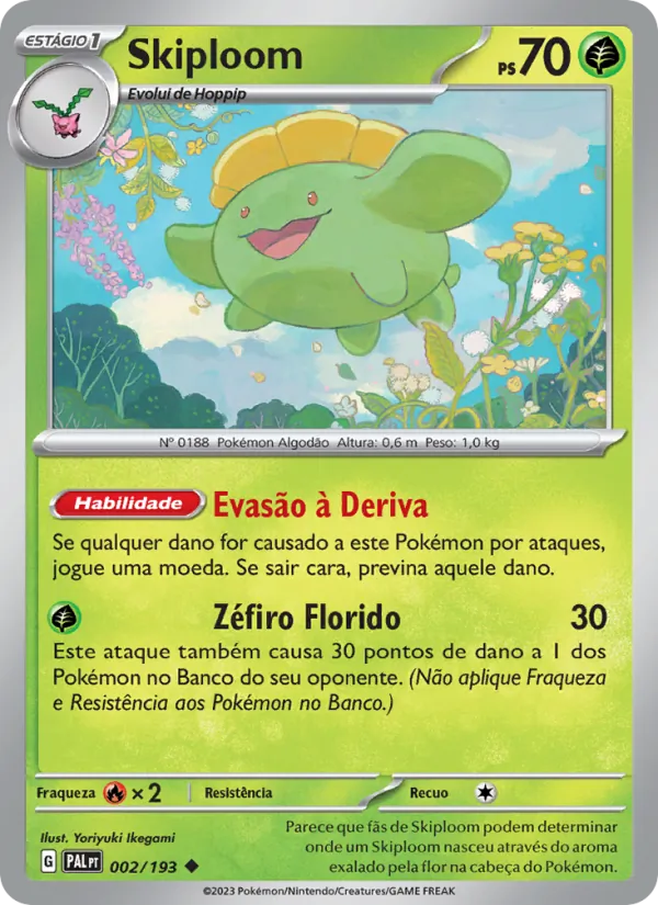 Skiploom (Paldea Evolved #002/193)
