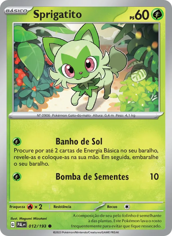 Sprigatito (Paldea Evolved #012/193)