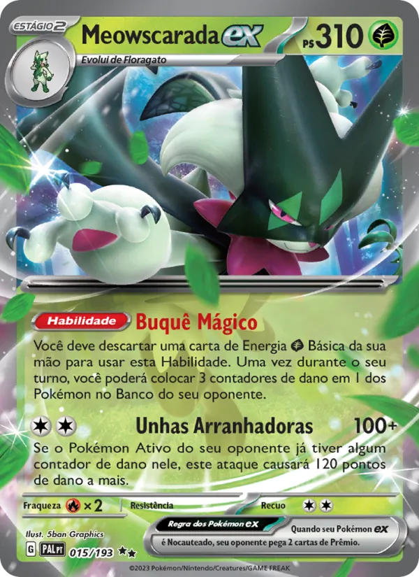 Meowscarada ex (Paldea Evolved #015/193)