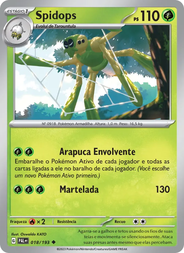 Spidops (Paldea Evolved #018/193)