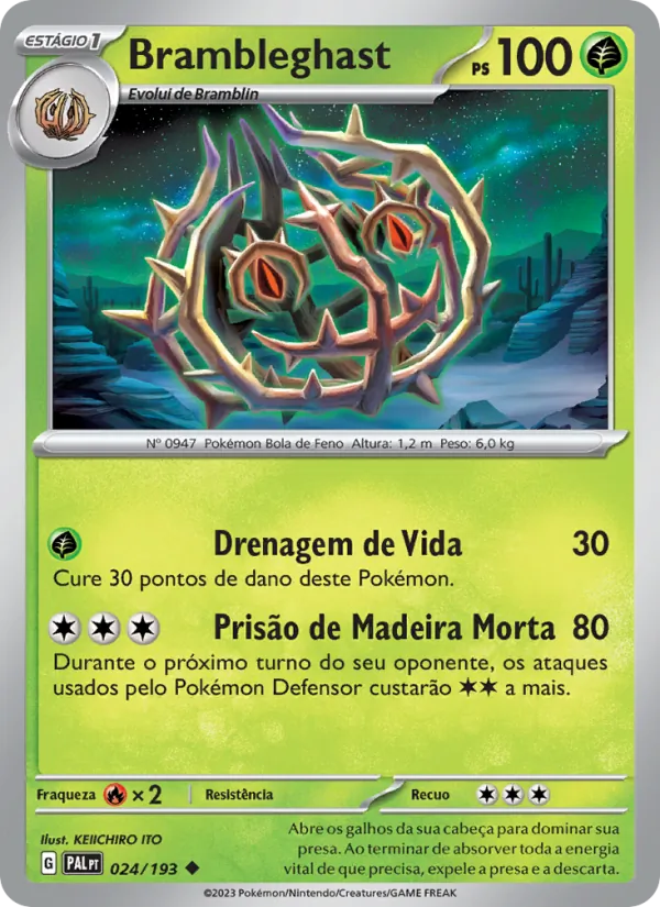 Brambleghast (Paldea Evolved #024/193)