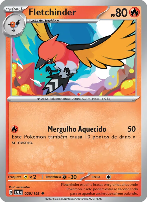 Fletchinder (Paldea Evolved #029/193)