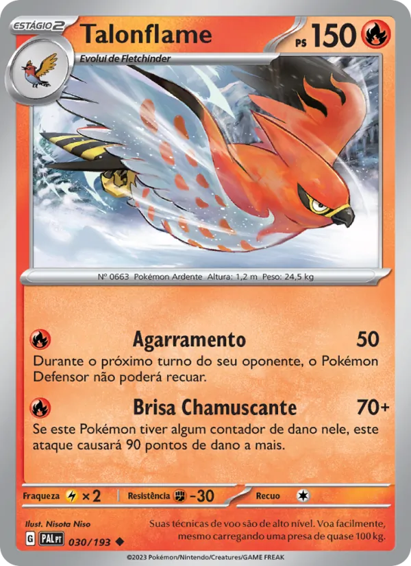 Talonflame (Paldea Evolved #030/193)