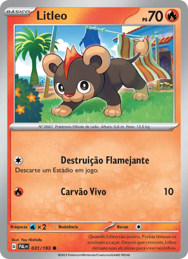 Litleo (Paldea Evolved #031/193)