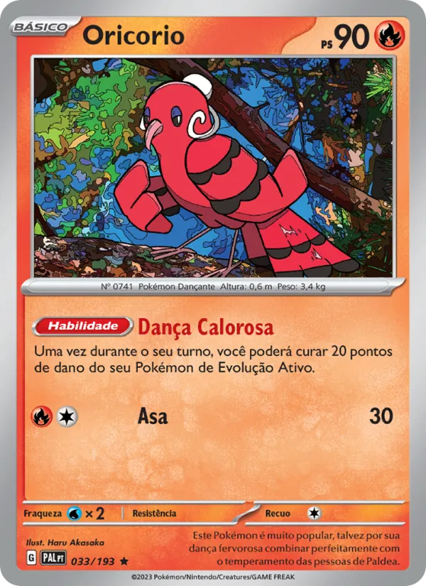 Oricorio (Paldea Evolved #033/193)