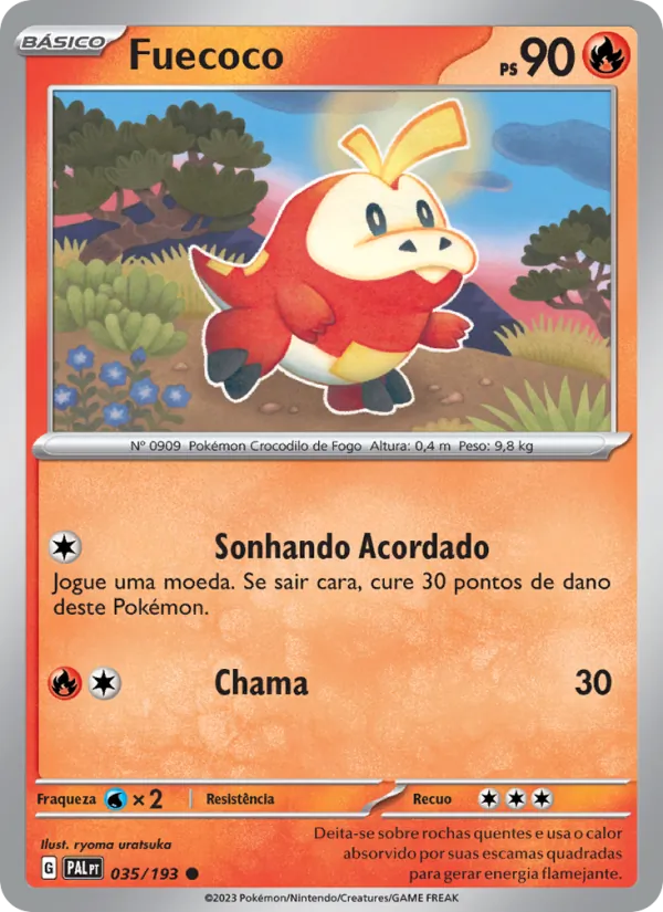 Fuecoco (Paldea Evolved #035/193)