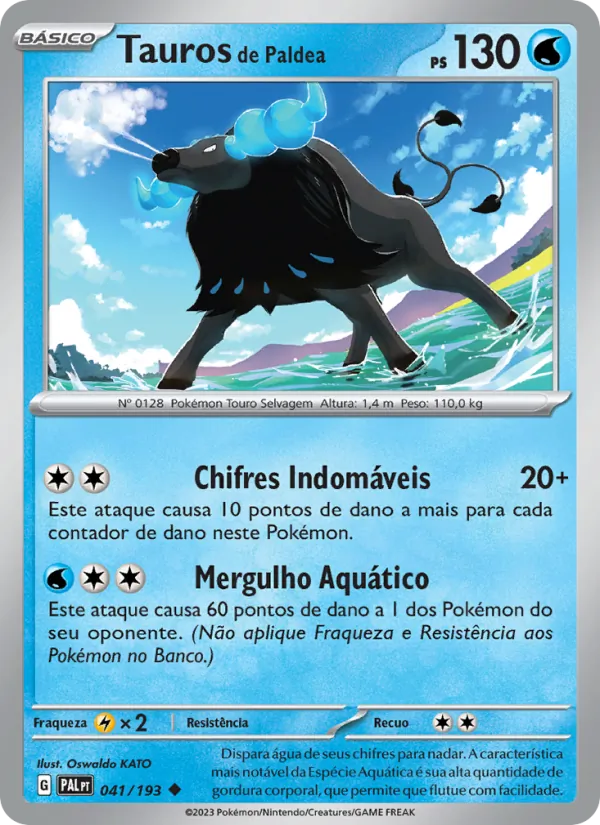 Tauros de Paldea (Paldea Evolved #041/193)