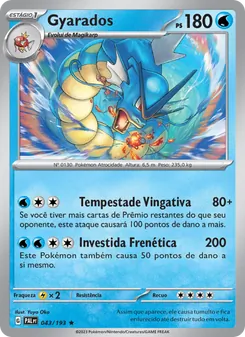 Gyarados (Paldea Evolved #043/193)