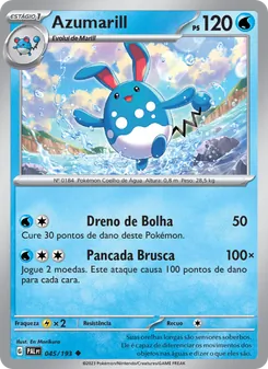 Azumarill (Paldea Evolved #045/193)