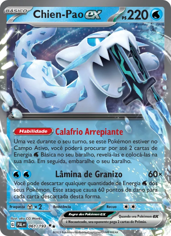 Chien-Pao ex (Paldea Evolved #061/193)