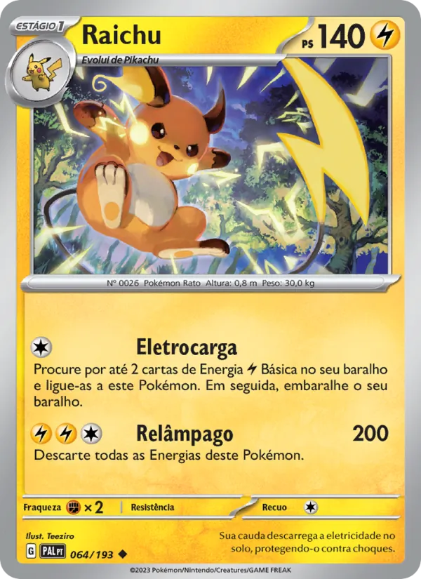 Raichu (Paldea Evolved #064/193)