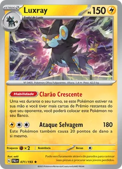 Luxray (Paldea Evolved #071/193)