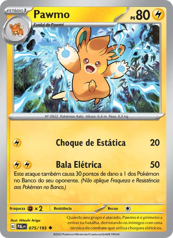Pawmo (Paldea Evolved #075/193)