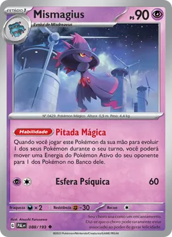 Mismagius (Paldea Evolved #088/193)