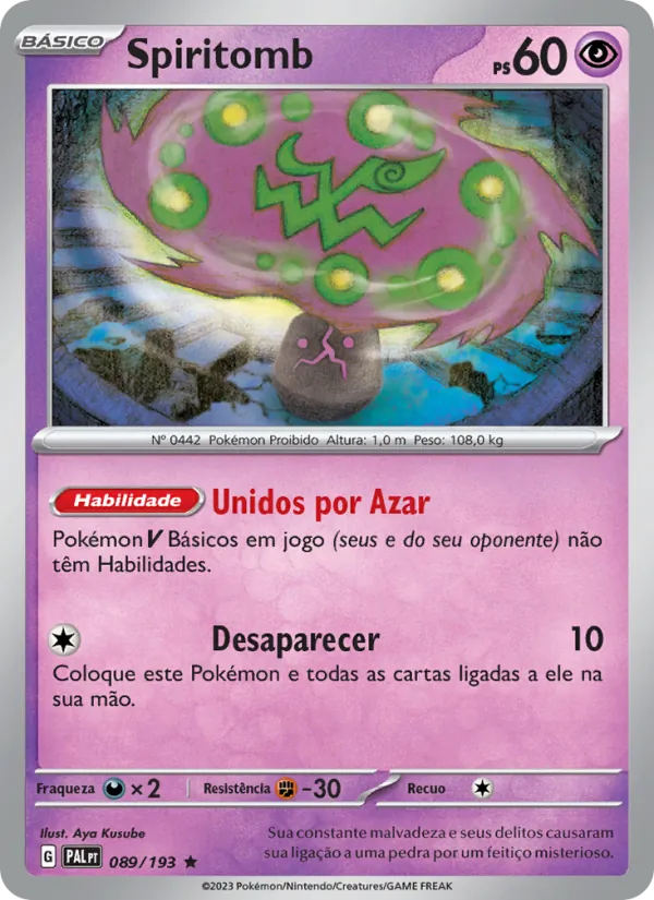 Spiritomb (Paldea Evolved #089/193)