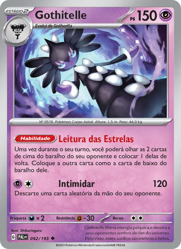 Gothitelle (Paldea Evolved #092/193)