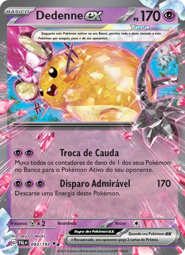 Dedenne ex (Paldea Evolved #093/193)