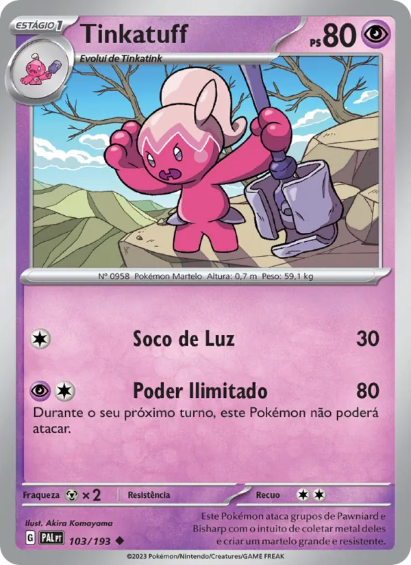 Tinkatuff (Paldea Evolved #103/193)