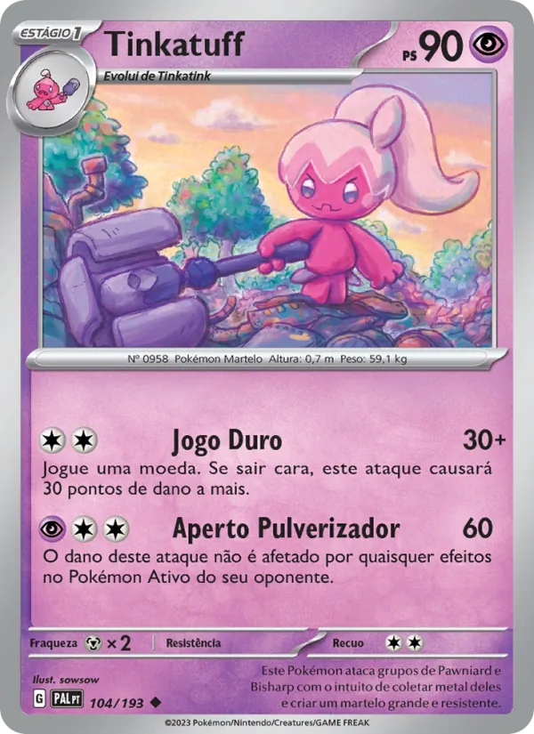 Tinkatuff (Paldea Evolved #104/193)